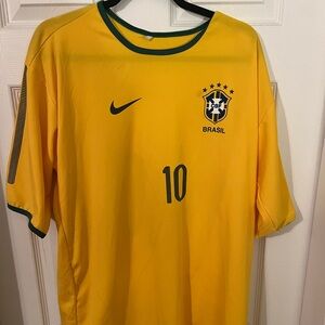 Nike Brasil National Team Jersey Men’s Size 2X